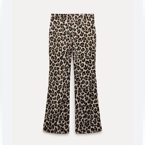 Zara Animal Print Pants Size XXL NWT